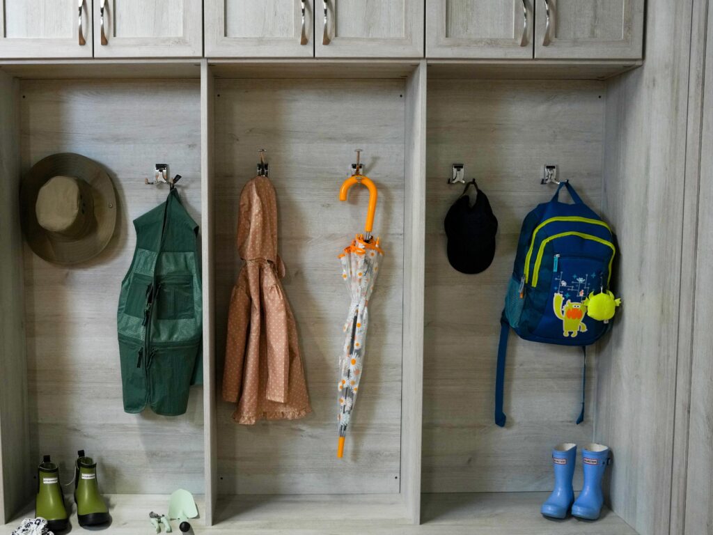 mudroom cabinet