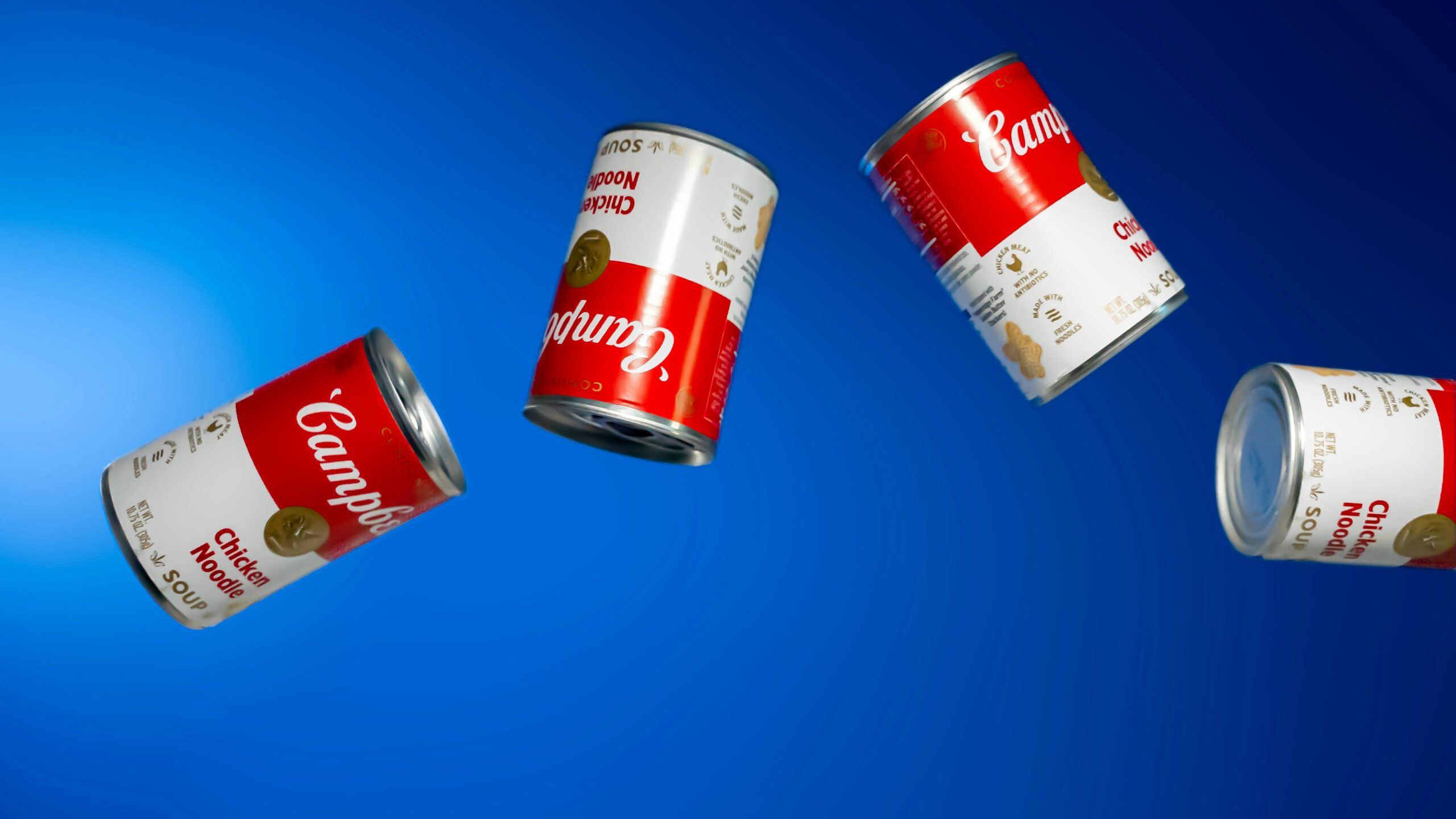soup cans