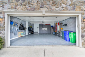open garage door