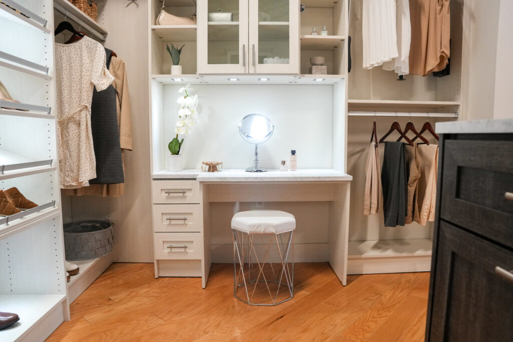 his and hers closet