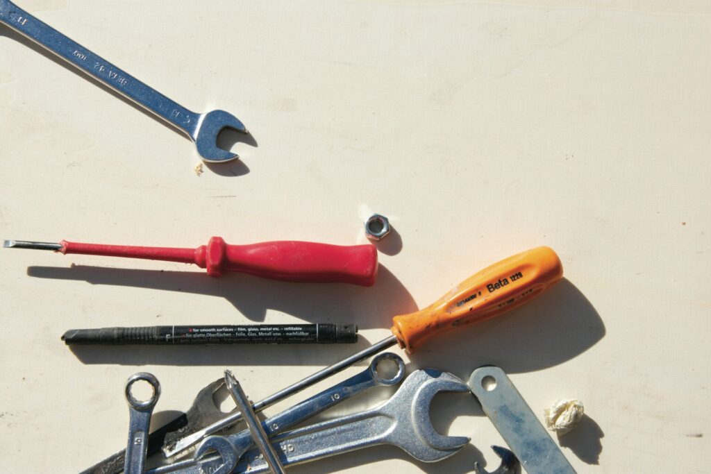 disorganized tools