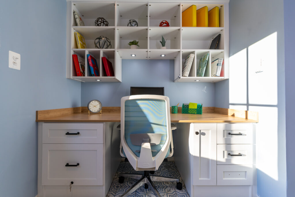 Renuity Home custom home office design