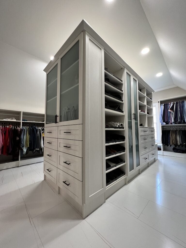 large luxury closet