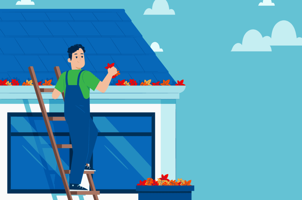 A header image for a blog about how often people do home maintenance vs. how often it should be done.