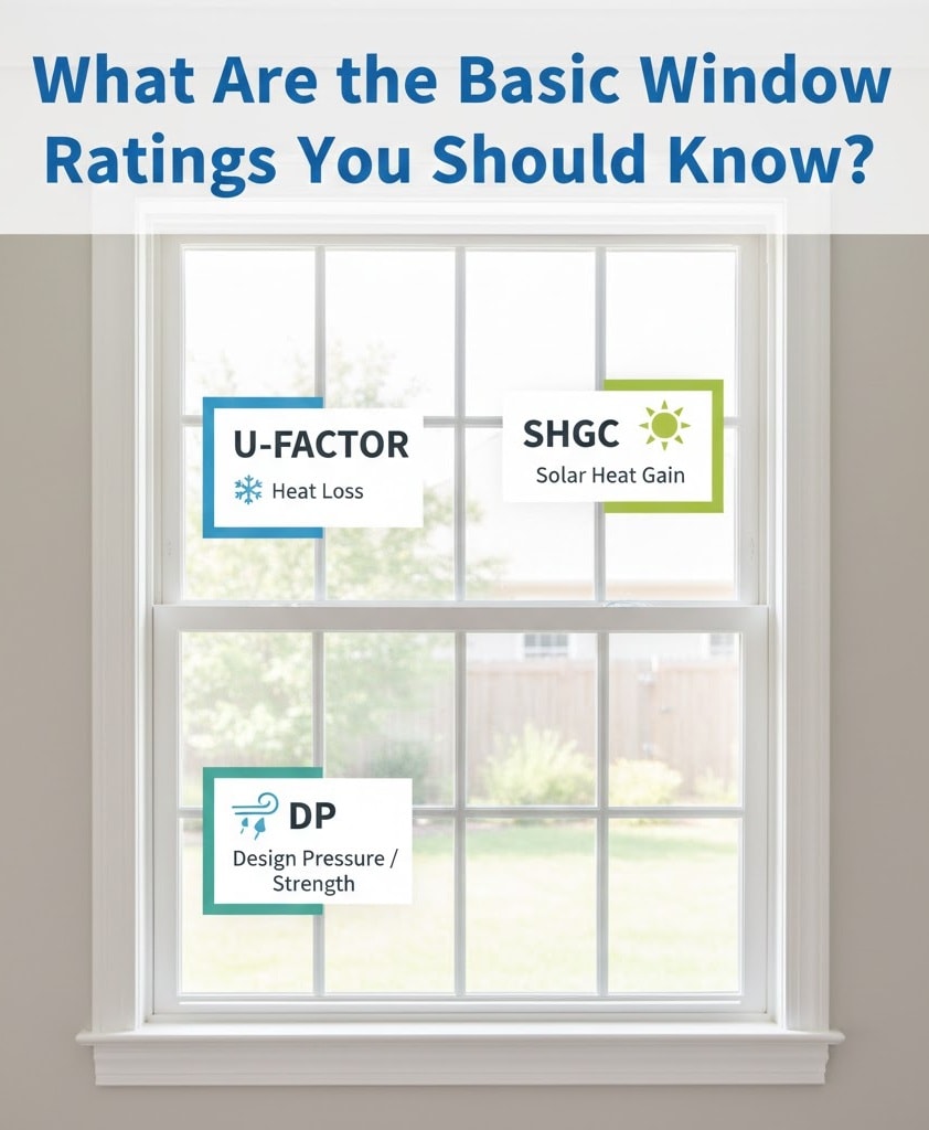 basic window ratings infographic